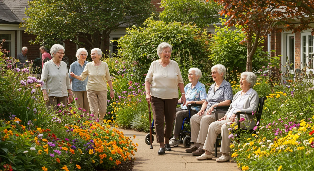 Unlocking Serenity: How Nature Therapy Transforms Senior Well-being in Eldercare Communities