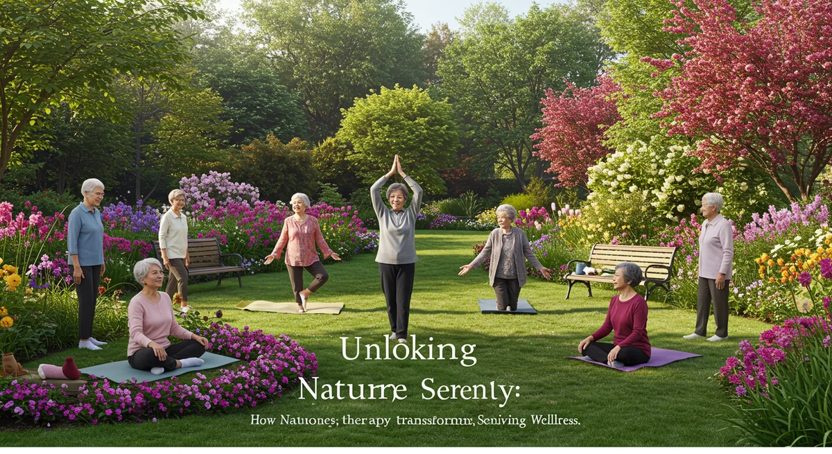 Unlocking Serenity: How Nature Therapy Transforms Senior Well-being in Eldercare Communities