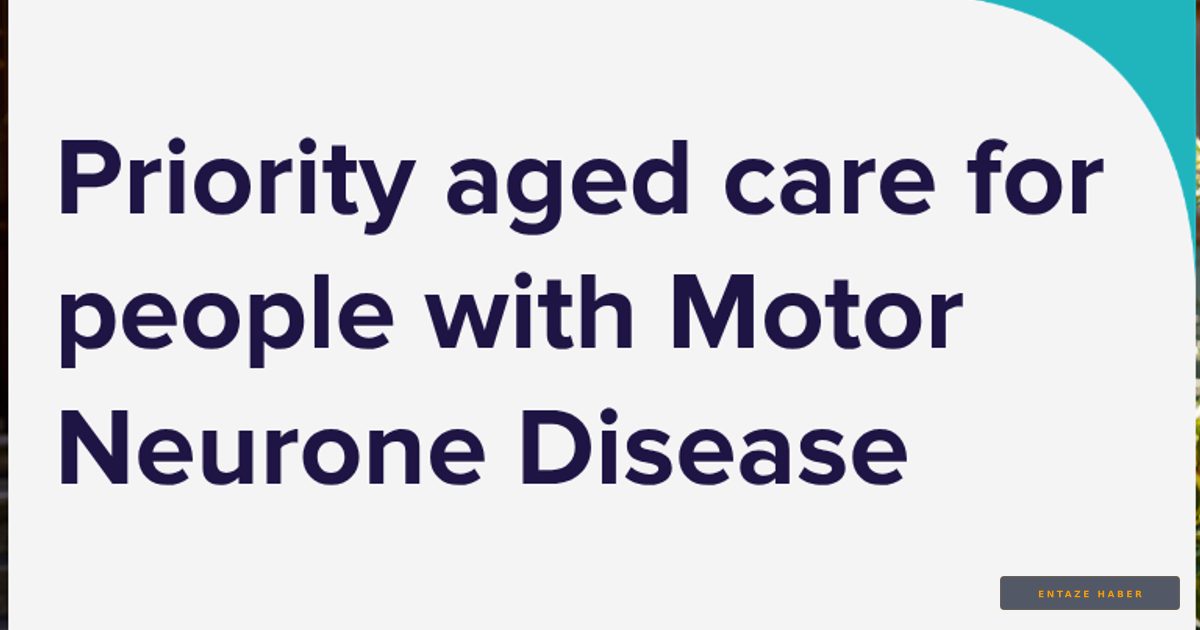 Urgent Funding Boost: Motor Neurone Disease Patients Gain Priority Access to Aged Care Support